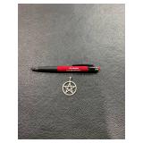 Metal Pentagram Silver Pendant Charm