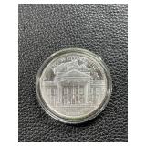 Donald J. Trump 45th President Commemorative Silver Coin in Case