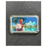 1oz .999 Silver Bar TRUMP Grand Theft Auto