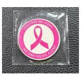 .999 Fine Silver Breast Cancer Awareness Round, 1 Troy Ounce