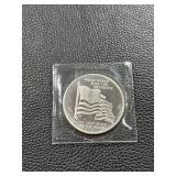 .999 Fine Silver Breast Cancer Awareness Round, 1 Troy Ounce