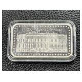 1 Troy Oz .999 Fine Silver Bar Featuring "The People