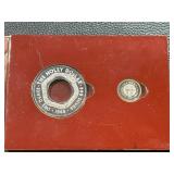 1988 Australian Holey Dollar and Dump Silver Coin Set