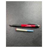 Glass Vial with Decorative Tube Containing Silver