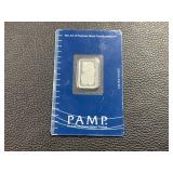 12g PAMP Suisse Silver Bars and Nuggets
