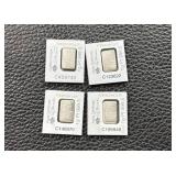 12g PAMP Suisse Silver Bars and Nuggets