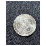 1982 Mexico 1 Onza Silver Libertad Coin