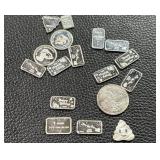 20 Grams Silver Mini Bars and Coins Assorted Designs