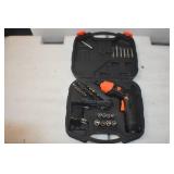 WEN 49140 4V Max Lithium Ion Rechargeable Cordless Electric Screwdriver and Flashlight with Carrying Case and 40+ Accessories