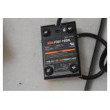 WEN WA0392 120V 15-Amp Momentary Power Foot Pedal Switch for Woodworking