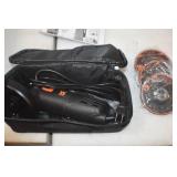 WEN 94475 7.5-Amp 4-1/2-Inch Angle Grinder with Reversible Handle, Three Grinding Discs, and Carrying Case