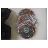 WEN 94475 7.5-Amp 4-1/2-Inch Angle Grinder with Reversible Handle, Three Grinding Discs, and Carrying Case