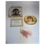 1985 Knowles First collector plate "FASCINATION"