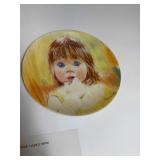 1985 Knowles First collector plate "FASCINATION"