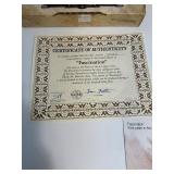 1985 Knowles First collector plate "FASCINATION"