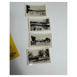 Vintage Small U.S. Mail Bag Containing Four Photos