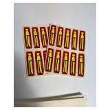 Vintage "Just a line" Stationery Set With Matching Stickers