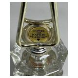 Hollywood Regency Mid Century Modern Bathroom Sink Top Towel Holder