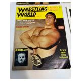 Signed Photo by STONE COLD STEVE AUSTIN & Vintage Wrestling Magazines