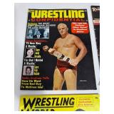 Signed Photo by STONE COLD STEVE AUSTIN & Vintage Wrestling Magazines