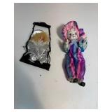 Vintage Porcelain Clowns