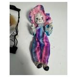 Vintage Porcelain Clowns