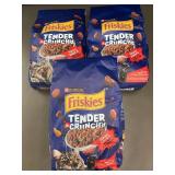 3 Bags Friskies Tender & Crunchy Cat Food, 3.15 lb Each