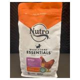 Nutro Wholesome Essentials Kitten Food, 3 lb Bag, Chicken & Brown Rice