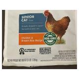 Nutro Wholesome Essentials Senior Cat Food, 3 lb Bag, Chicken & Brown Rice
