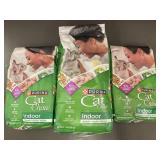 Purina Cat Chow Indoor Cat Food Lot â 3 Bags, 6.3 lb & 3.15 lb