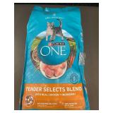 Purina ONE Tender Selects Blend Adult Cat Food, 7 lb Bag