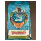 Purina ONE Indoor Advantage Cat Food, Real Salmon, 7 lb Bag