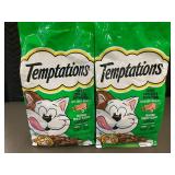 2 Bags Temptations Cat Treats Seafood Medley Flavor, 50.4 oz Each