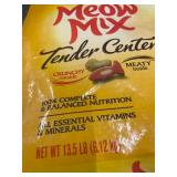 Meow Mix Tender Centers Salmon & Chicken Cat Food, 13.5 lb Bag