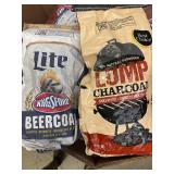 Kingsford Beercoal Briquets 16 lb & Best Choice Lump Charcoal 8 lb