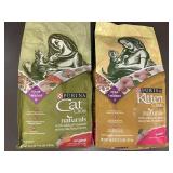 Purina Cat & Kitten Chow Naturals 7 lb Bags â 2 Total, Original/Nourish