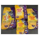 Lot of 4 Meow Mix Original Choice Cat Food Bags, 6.3 lb Each