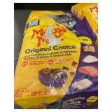 Lot of 4 Meow Mix Original Choice Cat Food Bags, 6.3 lb Each
