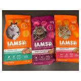 Iams ProActive Health Cat Food Assortment, 3 Bags, 3.5 lb Each