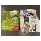 Cat Food Lot â Purina Cat Chow Naturals & Pure Harmony Herring 3â3.1 lb Bags