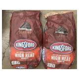 Two 12 lb Bags Kingsford High Heat Briquets