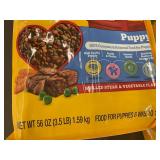 Pedigree Puppy Food, Grilled Steak & Vegetable Flavor, 2 Bags (56 oz Each)