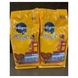 Pedigree Puppy Food, Grilled Steak & Vegetable Flavor, 2 Bags (56 oz Each)