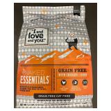 I and Love and You Naked Essentials Grain Free Cat Food, 3.4 lb, Expires 09/18/2025