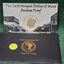 1921-D The Last Morgan Dollar D Mint, Reverse Proof