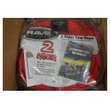 *2* Rave Sports 2-Rider Tow Ropes *2* Rave Sports 2-Rider Tow Ropes