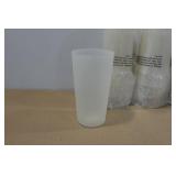 *24* White Plastic Tumbler Cups *24* White Plastic Tumbler Cups