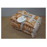 Threshold Gold Towel and Washcloth Set Threshold Gold Towel and Washcloth Set