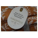 Threshold Gold Towel and Washcloth Set Threshold Gold Towel and Washcloth Set