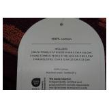 Threshold Maroon Towel and Washcloth Set Threshold Maroon Towel and Washcloth Set